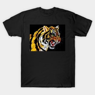 Tiger Stalking Prey T-Shirt